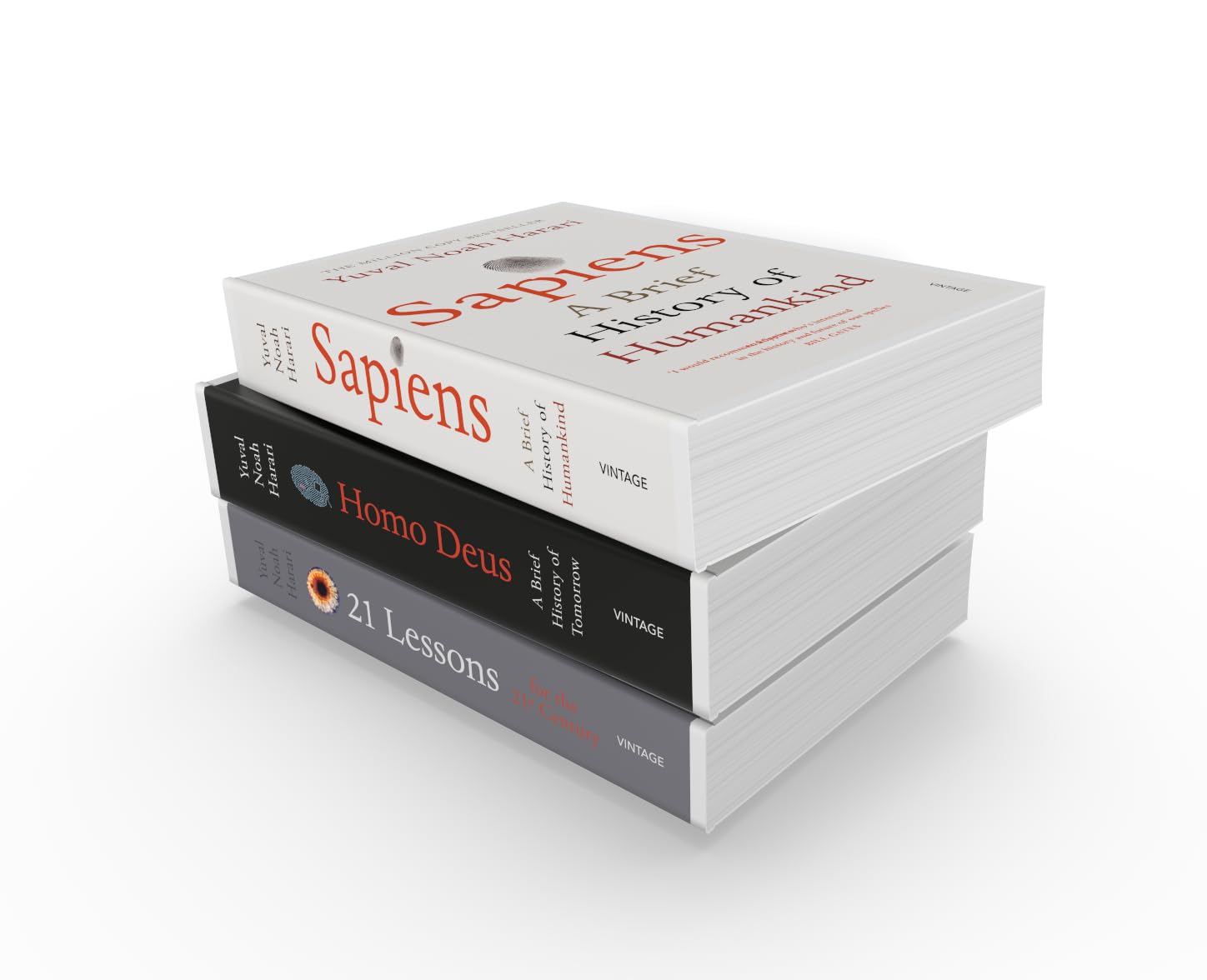 3 BOOKS BOXSET: Sapiens, Homo Deus & 21 Lessons for the 21st Century