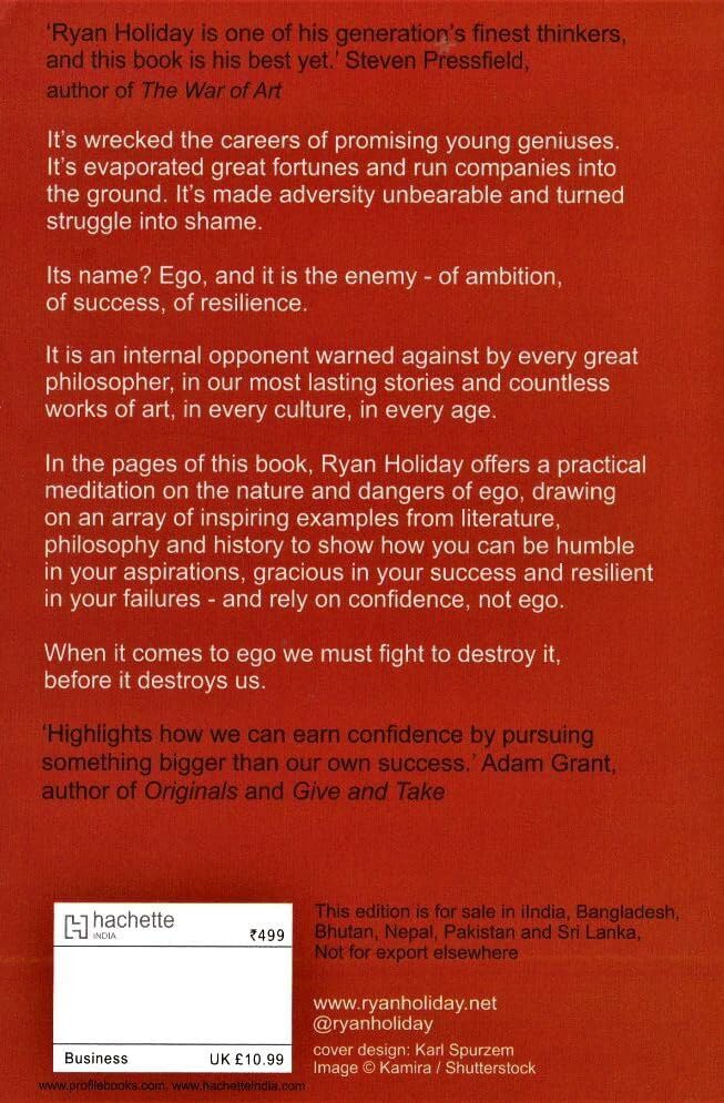 EGO IS THE ENEMY - BookAla