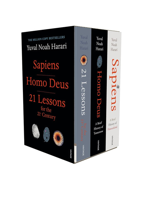 3 BOOKS BOXSET: Sapiens, Homo Deus & 21 Lessons for the 21st Century
