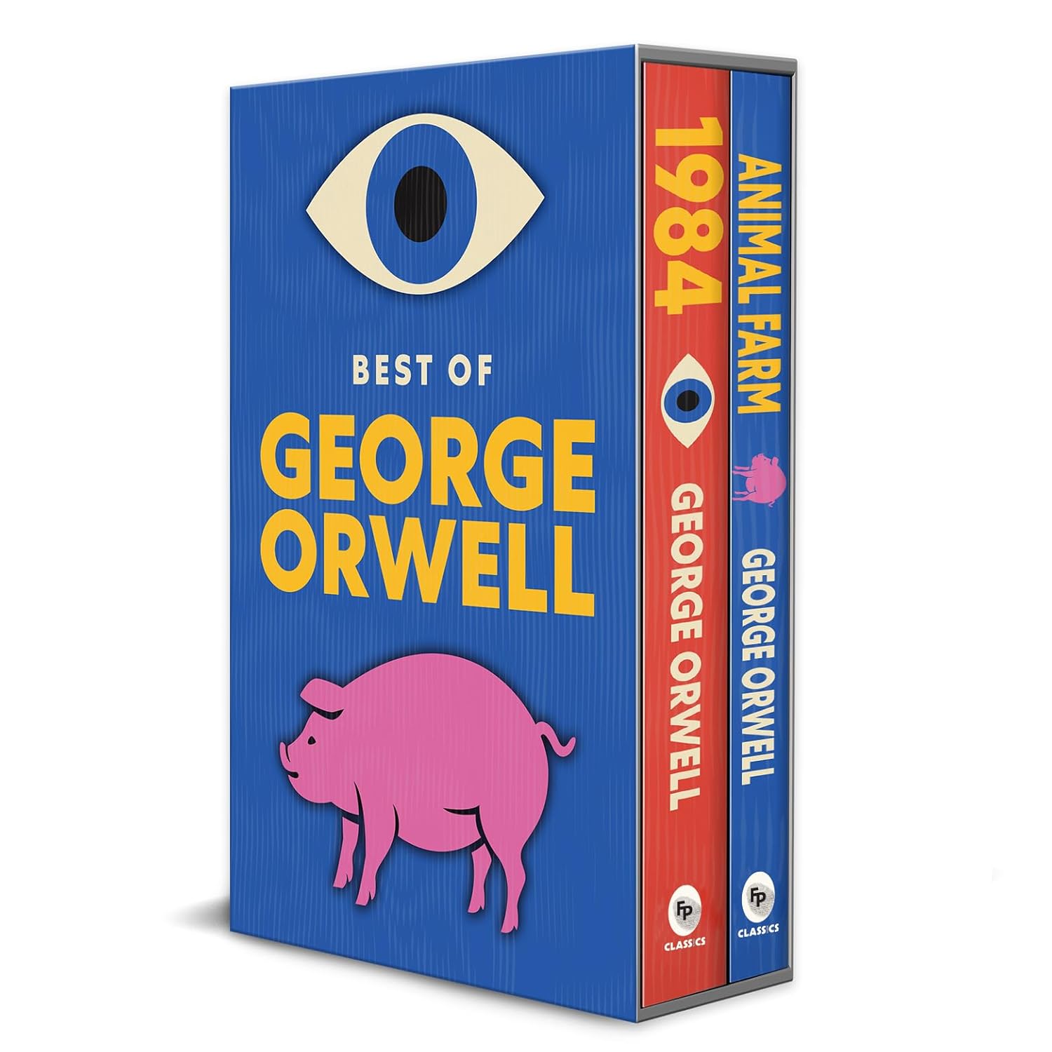 Best of George Orwell Boxed Set (Animal Farm & 1984) Set of 2 Books - BookAla