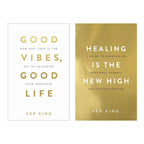 Good Vibes, Good Life + Healing is the New High Combo Set (2 Books) - BookAla